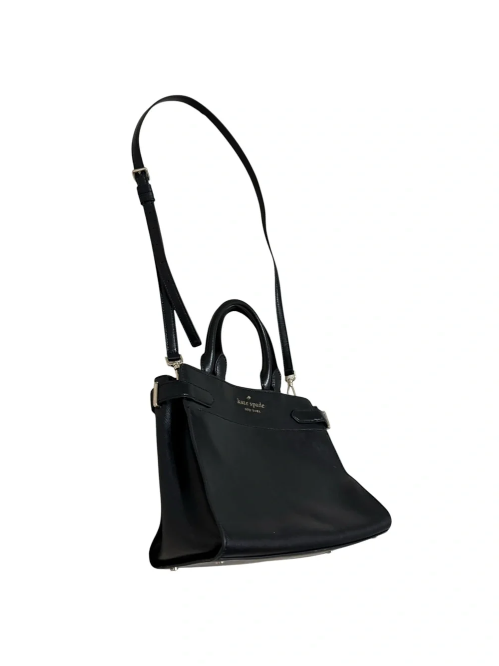 Kate Spade Staci Medium Satchel in Black